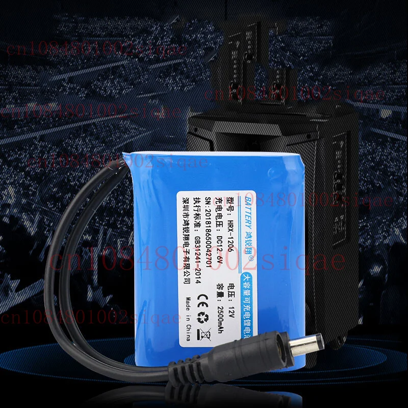 12V 1500-10000mAh Li-ion Rechargeable Battery Pack High Capacity Portable Power WYORESY