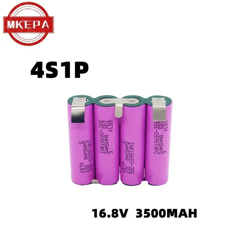 35e 3S2P 4S1P 4S2P 5S2P 18650 3500mAh/7000mAh electric drill 12.6V 16.8V 21V rechargeable lithium battery electric screwdriver