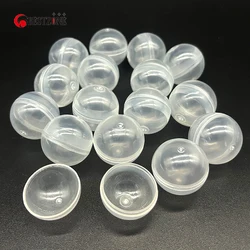 100Pcs 30MM 1.19Inch Transparent Plastic PP Toy Capsule Surprise Ball Kids Can Open For Toy Venidng Machine Party Birthday
