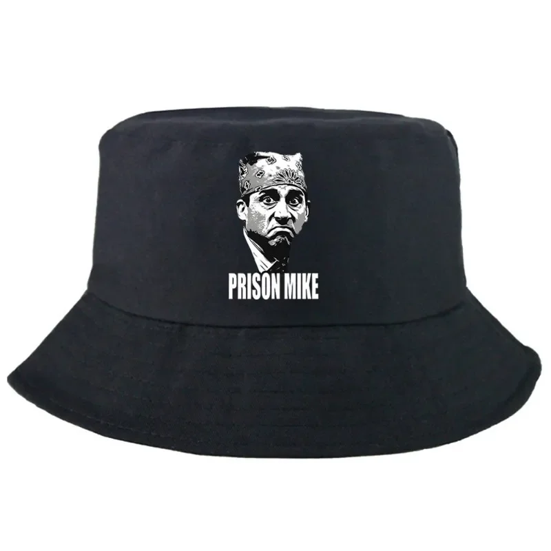 Prison Mike Bucket Hat Summer Printed Foldable Bucket Hat Man Women Daily Unisex Outdoor Amusing Sunscreen Fishing Hunting Cap