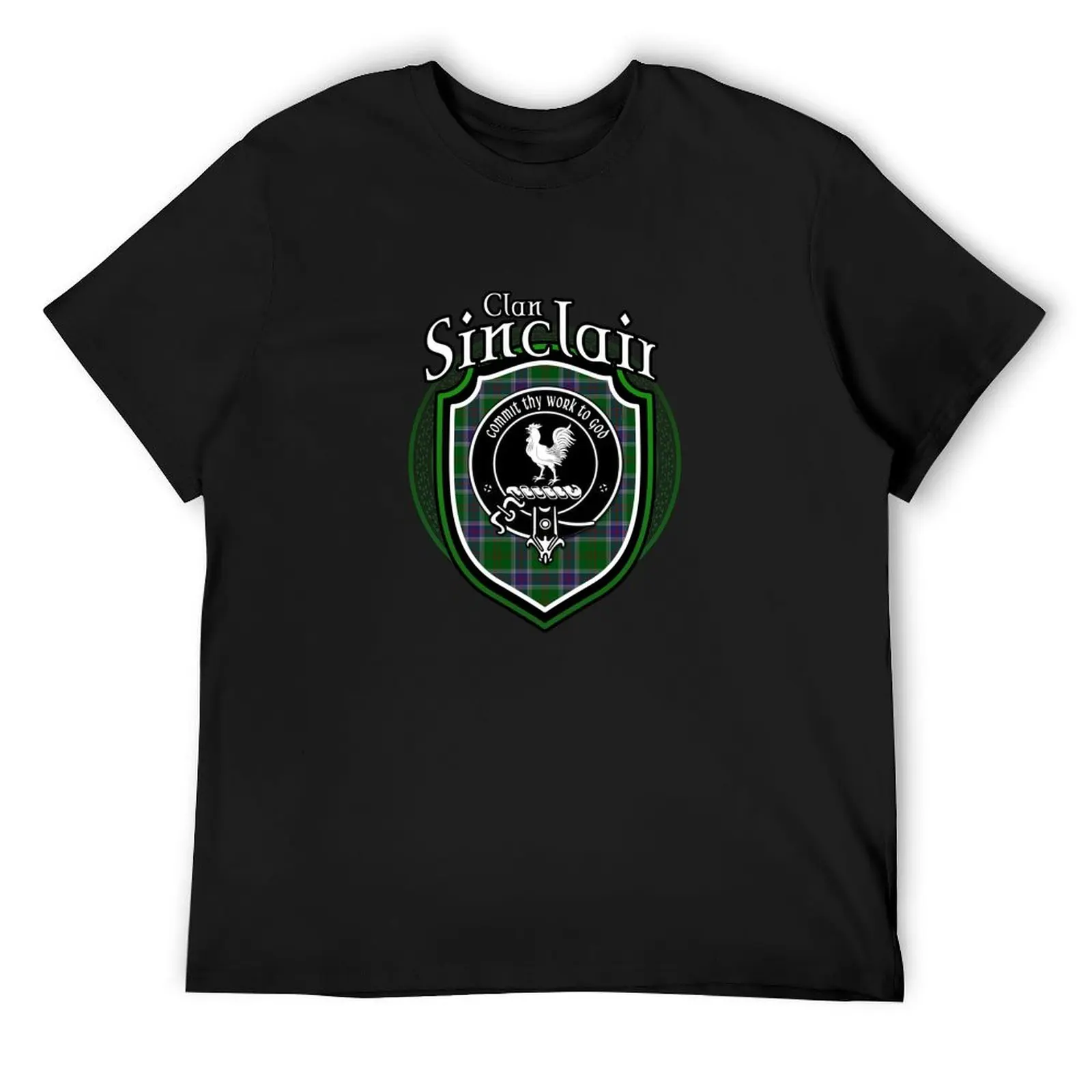 

Clan Sinclair Tartan , Scottish Sinclair , Sinclair Last Name, Tartan, Crest, Clan Crest Badg T-Shirt oversized t shirt for men