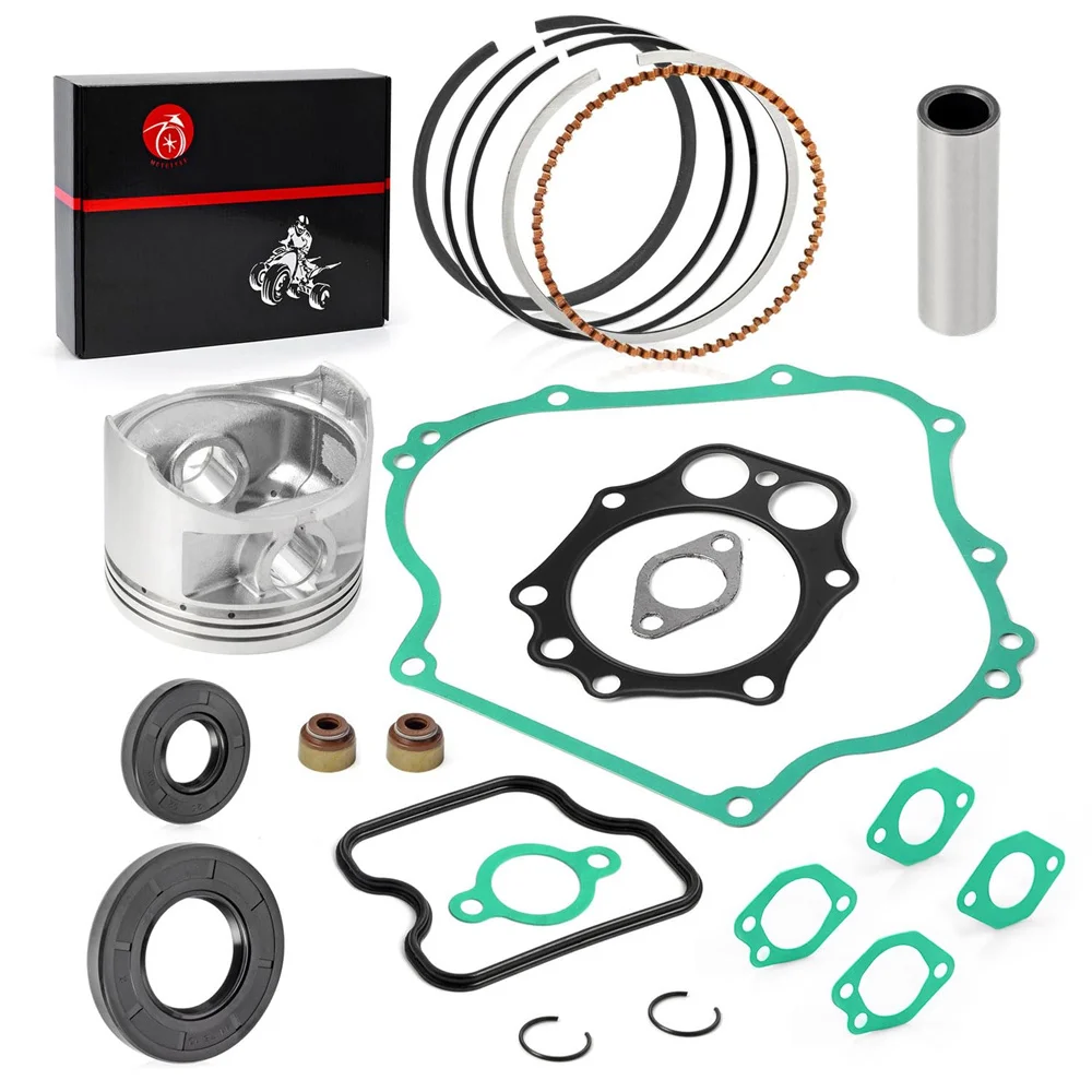 

Top End Rebuild Kit Piston Ring Gasket Seal For Club Car Golf Cart DS Precedent FE350 1996-2006 1017449-01