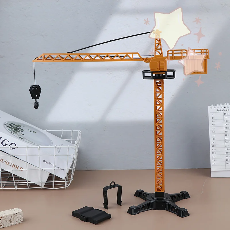 

Для мальчиков подарок пластиковый инженерный литой под давлением башенный кран классическая строительная модель автомобиля погрузчик трактор экскаватор игрушки