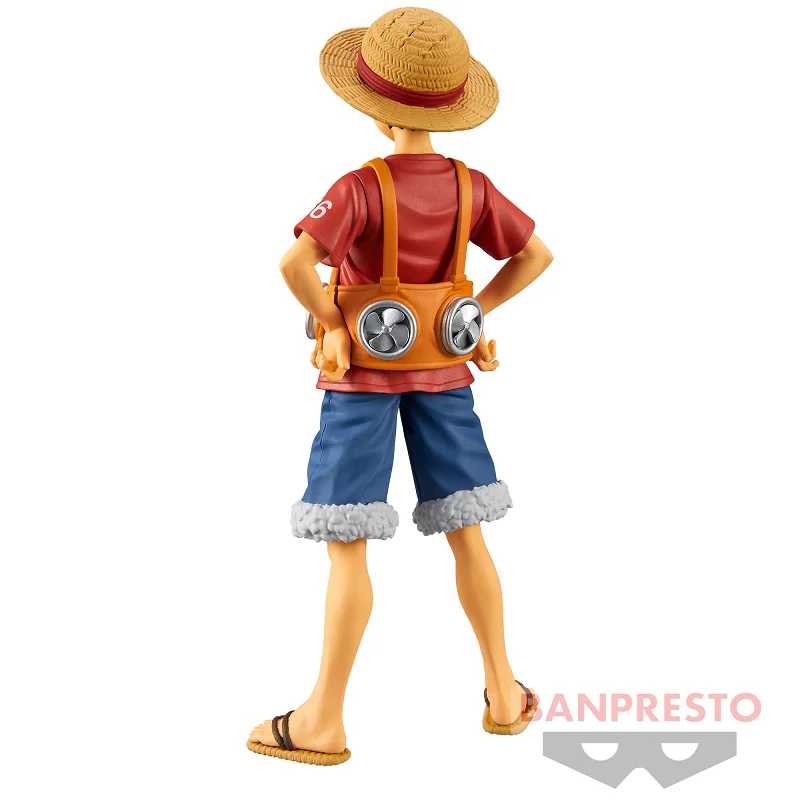 Bandai Original Banpresto Anime One Piece Film RED DXF The Grandline Men Monkey D Luffy PVC Figurka kolekcjonerska Model Zabawki