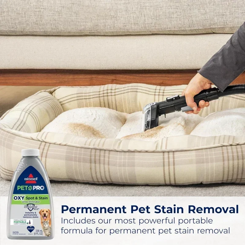 D2BABISSELL Little Green HydroSteam Многоцелевой портативный очиститель ковров и обивки, средство для детализации автомобилей и автомобилей, 3618, черный и цвет