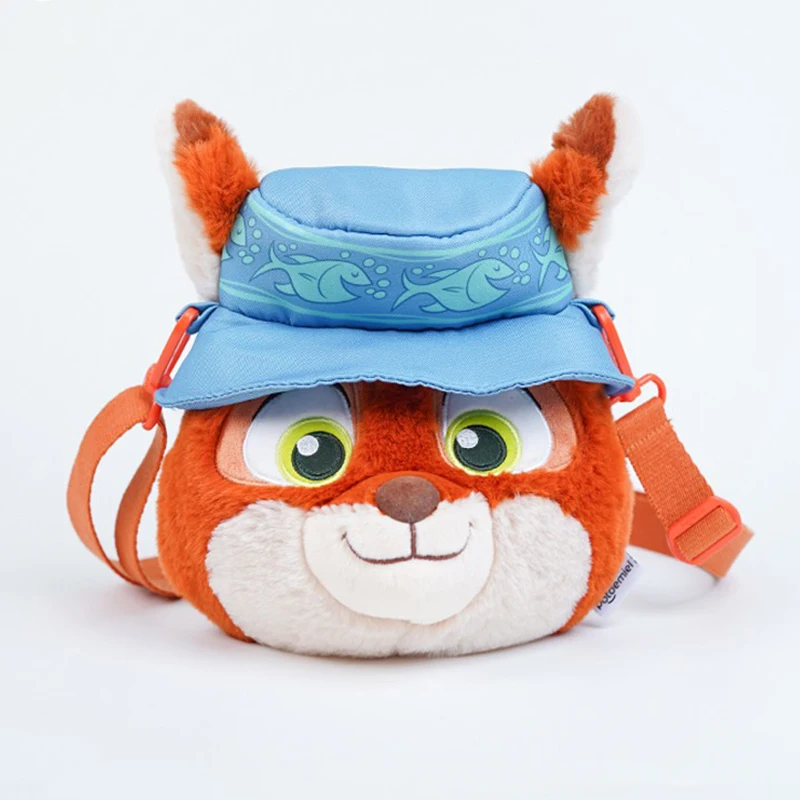 حقيبة كروس ديزني زوتوبيا جودي نيك بغطاء للرأس من القطيفة، حقيبة كتف ناعمة لطيفة، للسفر والتسوق، هدية عيد الميلاد للفتيات #3