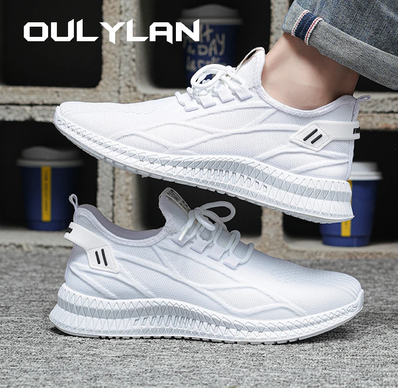 Men Shoes Summer Breathable Athletic Running Shoes Outdoor Sport Casual Fashion Sneakers Gym Training Jogging Non Slip Shoe