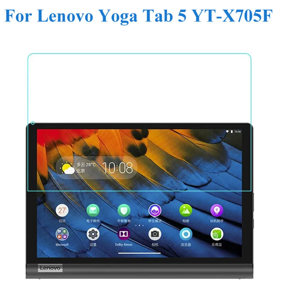 2PCS Tempered Glass Flim screen protector for Lenovo yoga tab 5 2019 10.1 for Lenovo smart tab YT-X705f Tablet Screen Protector