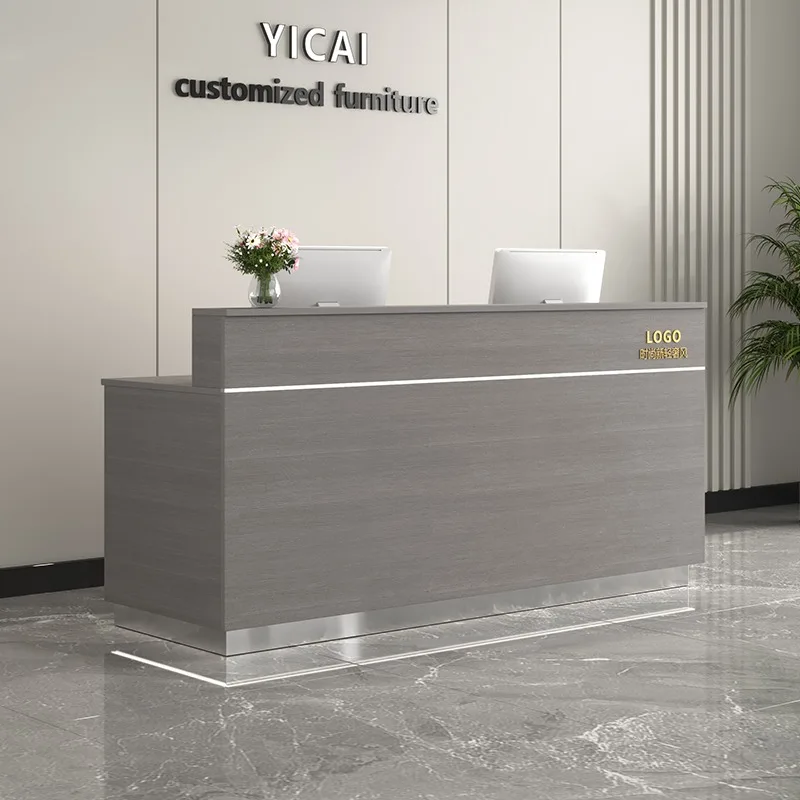b11-Decorations Luxury Reception Desk Counter Hair Salon Beauty Simple Reception Desks Salon Recepcion Desk Commercial Furnitur