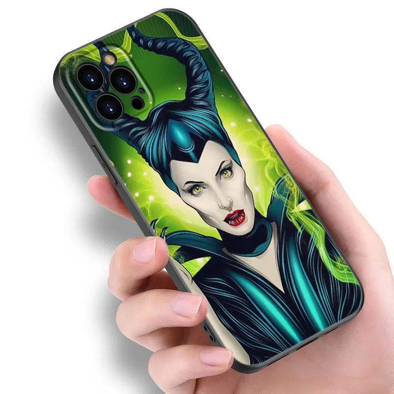 Disney Villains Hades Black Silicone Phone Case For Apple iPhone 12 13 Mini 11 14 15 16 Pro Max 7 8 Plus