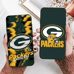 G-Green B-Bay P-Packers Phone Case For Samsung Galaxy A13,A21s,A22,A31,A32,A52,A53,A71,A80,A91 Soft Black Phone Cover