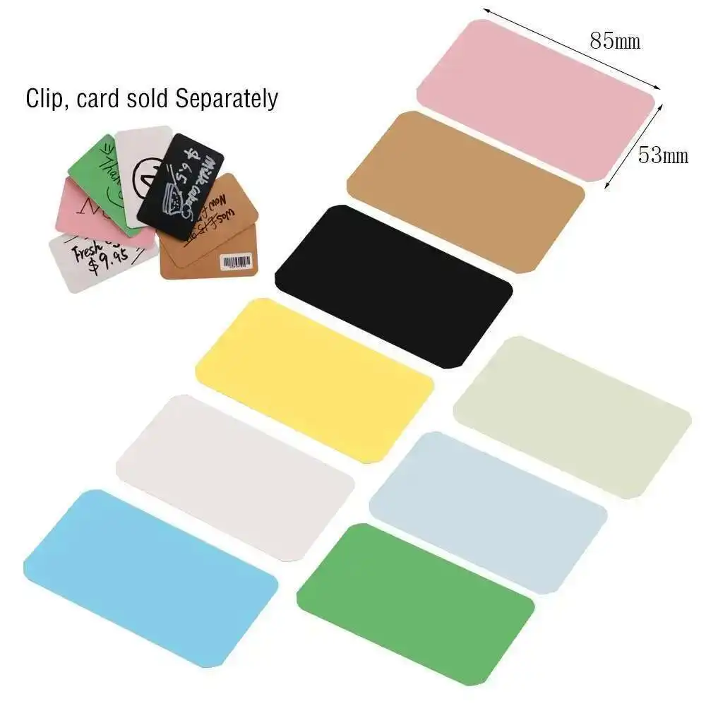 Acrylic Food Name Card Holder Plastic Straight Head Flower Pick Cake Tod Decorative Spike Price Tag Pin Spike - Image 6