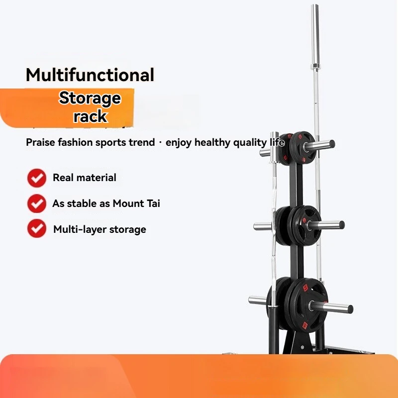 

Storage Rack Gym Gadget Rack Dumbbell Mobile Fitness Weight Piece Storage Rack Car