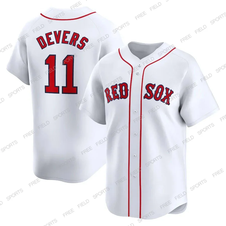 Baseball Jersey Men Clothing Short Sleeve Sports T Shirts 3D Print Number Tee Oversized Tops MLB Boston Red Sox Baseball Uniform