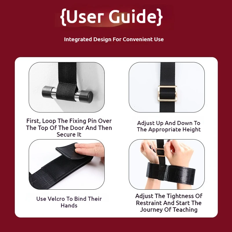 ضبط النفس والربط خلف الباب، عقوبة مناسبة للأزواج، والتدريب، وإغاظة الأداء الدرامي للجنسين #4