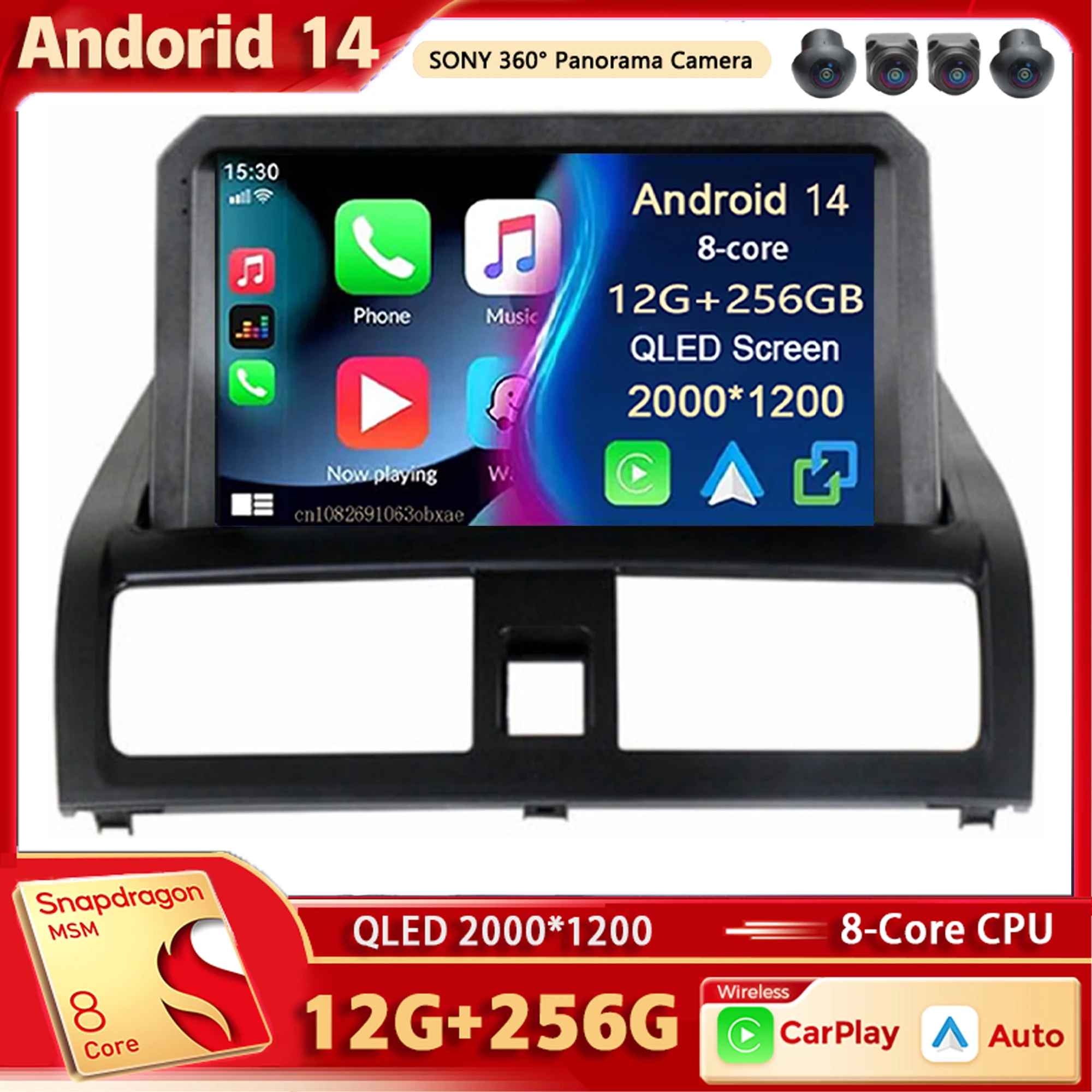 

Android 14 Car Radio Multimedia Player For Honda Accord 7 2002 2003 - 2007 Auto Carplay Car Stereo DSP wifi+4G Ai voice 2 Din BT