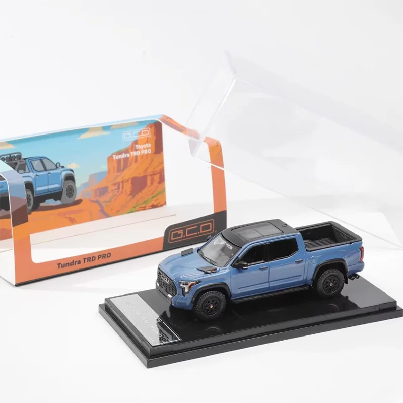 GCD Diecast 1:64 Scale Tundra TRD Pro Alloy Simulation Car Model Static Display Collectibles Boy Gift Toy Decoration