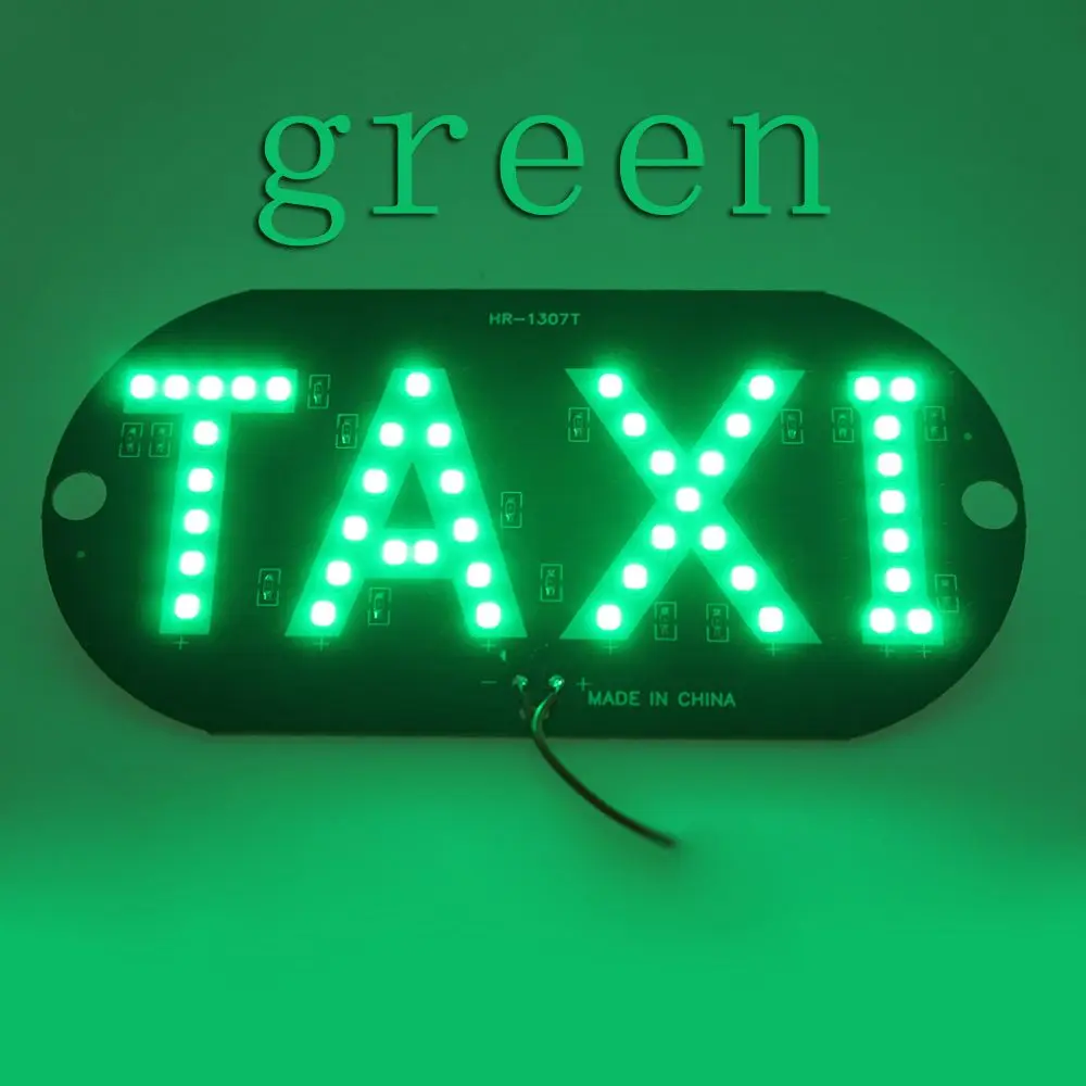 Practical Car Lamp Energy Saving Taxi Light Instrument Lights Led Sign Bulbs Windscreen Cab Indicator