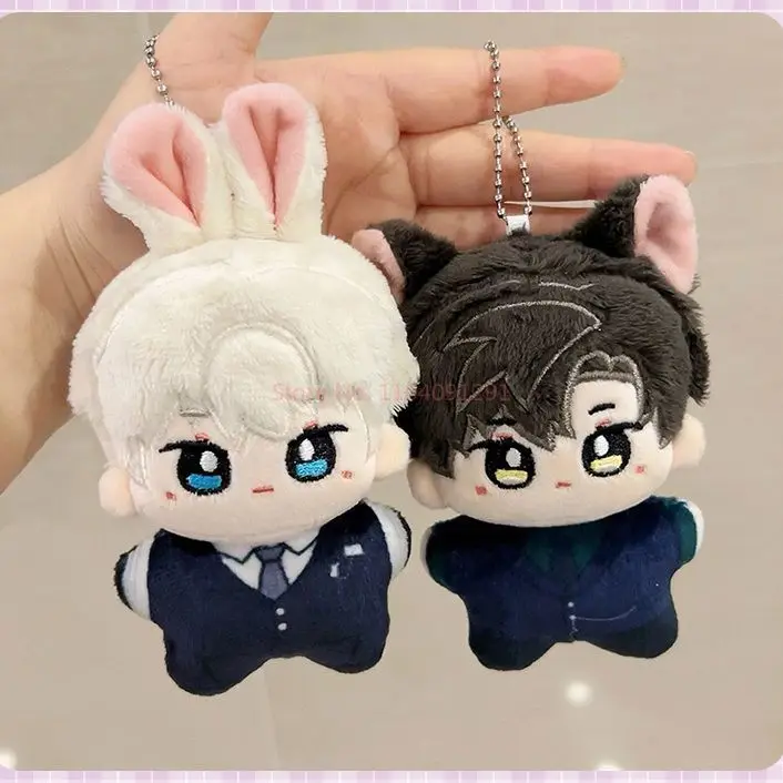 เกมความรักและ Deepspace Sylus Zayne คอสเพลย์ Key CHAIN ตุ๊กตาน่ารักตุ๊กตาพวงกุญแจกระเป๋าจี้ Xmas ของขวัญจี้ตุ๊กตา