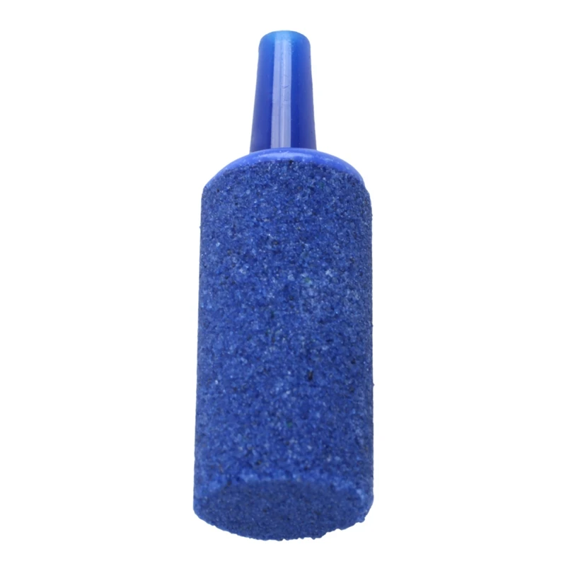 DT15 30 Pieces Fish Tank Mineral Bubbles Air Stone, Aquarium Oxygen Stone, Blue, 3.9x1.3cm, for Fish Tank - view 4