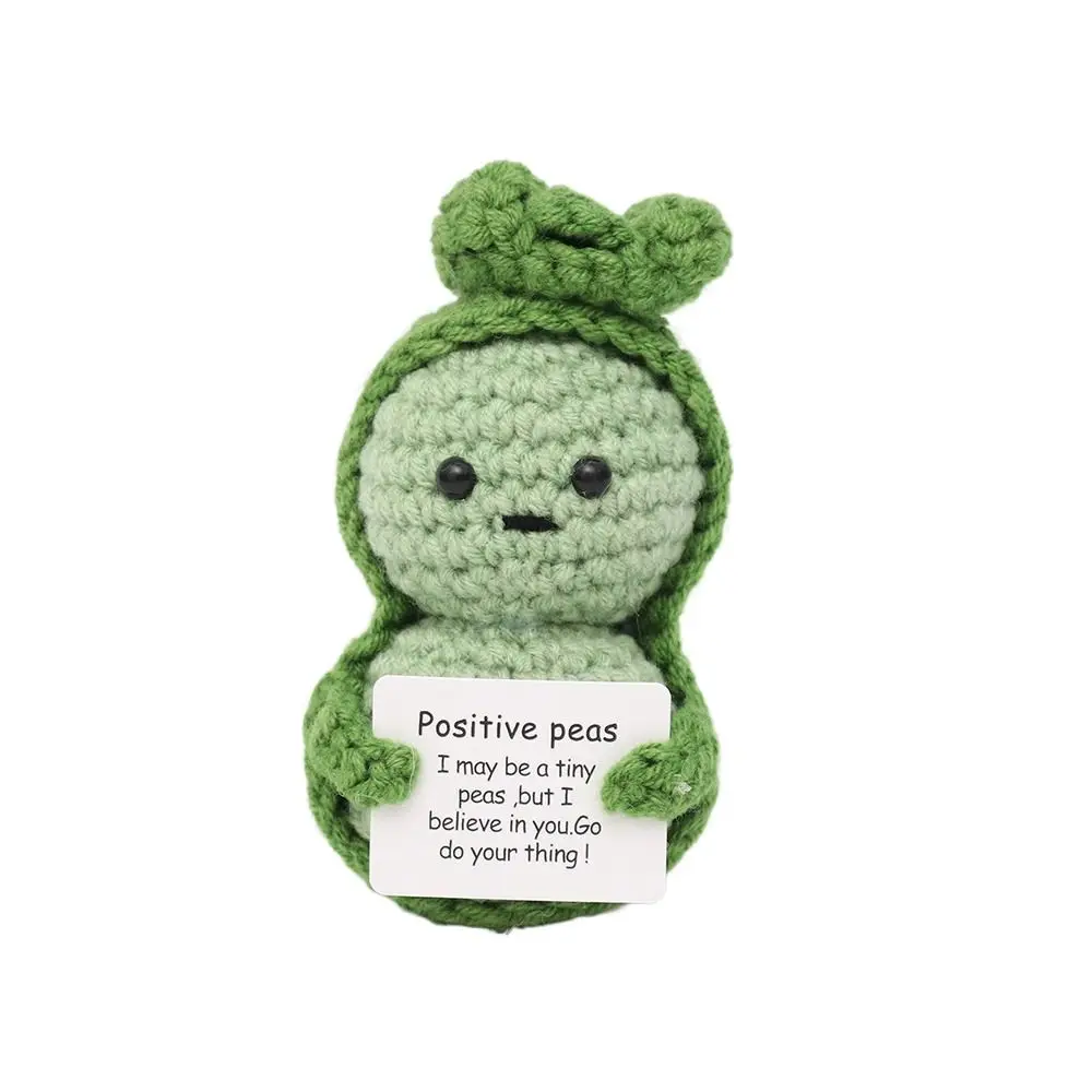 Knitted Positive Energy Potato Vegetable Fruit Mini Knitting Wool Yarn Gift Potato Ornament Birthday Holiday