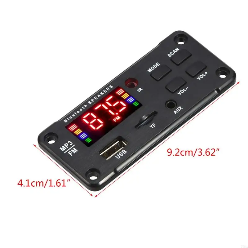 Supporto Modulo decodifica MP3 con compatibile 77HA Supporto MP3/WMA/WAV/APE/FLAC