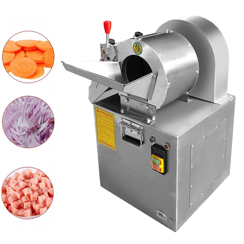 

Vegetable Slicing Machine Enterprise Cafeteria Vegetable Shredding Slicing Dicing Machine Automatic Cutting Machine Onion Cutter