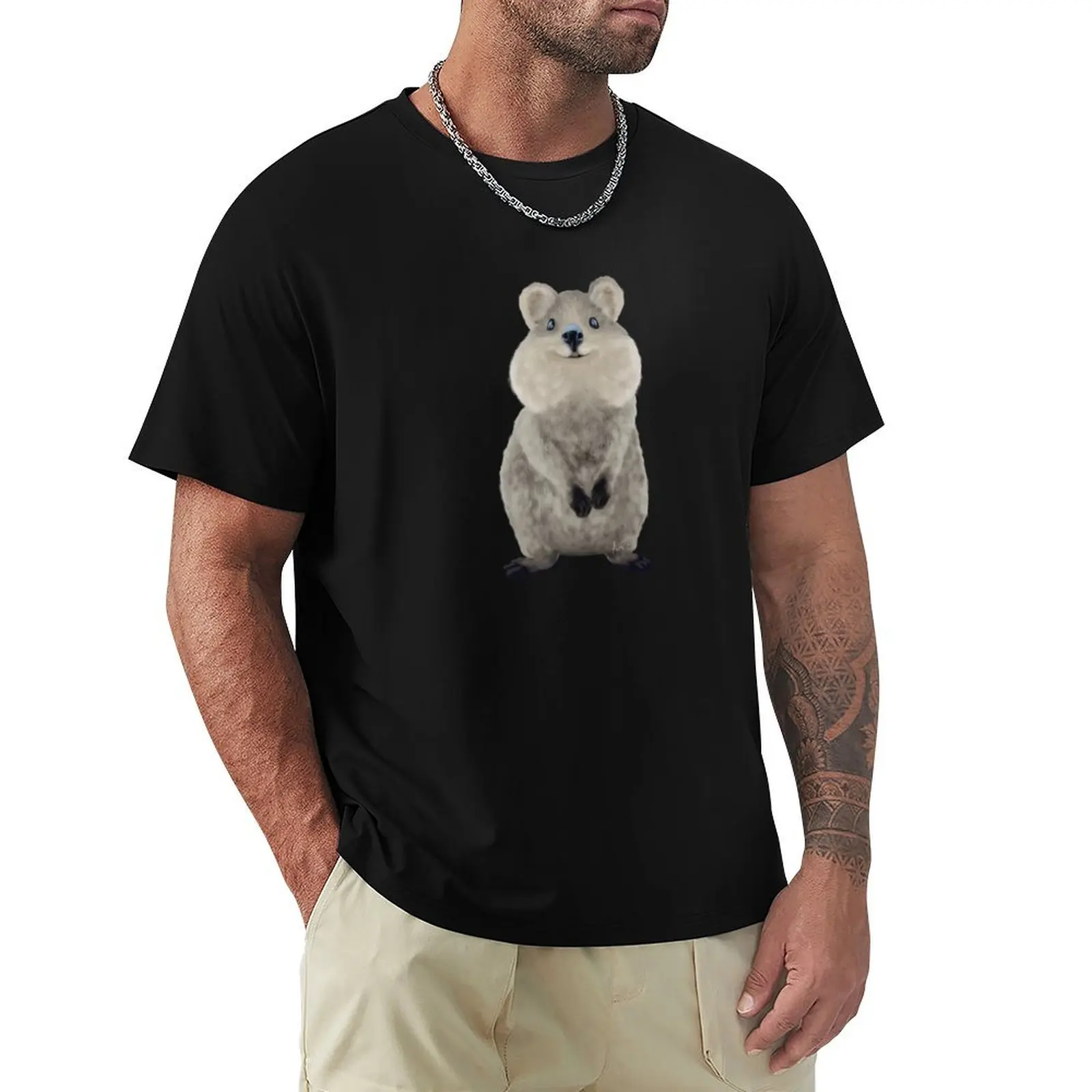 

Quokka! T-Shirt Heavy Duty Casual Work Tee