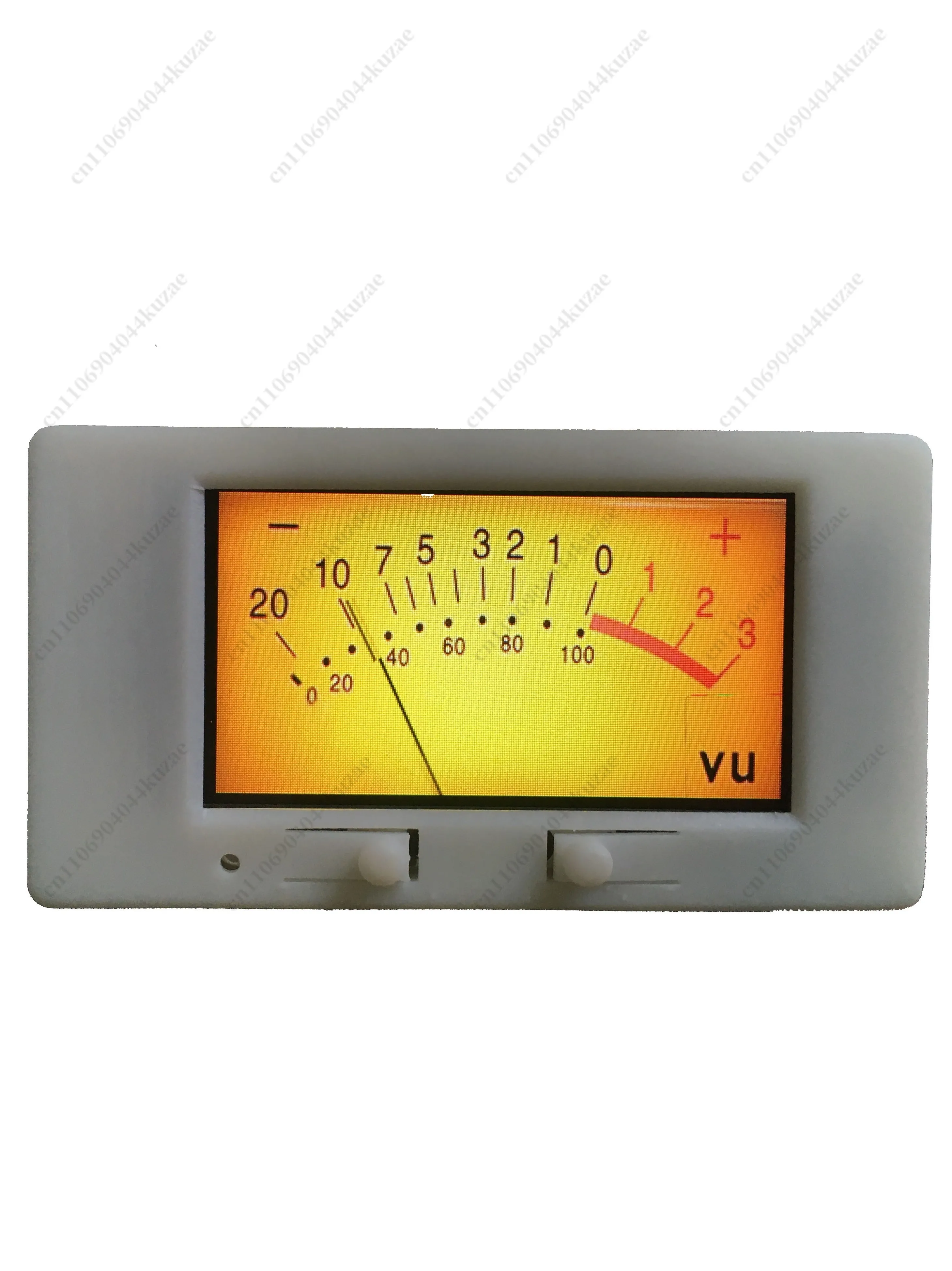 Amplifier Voice-Activated Pickup Module - Analog VU Meter & Color Audio Spectrum LCD Level Display