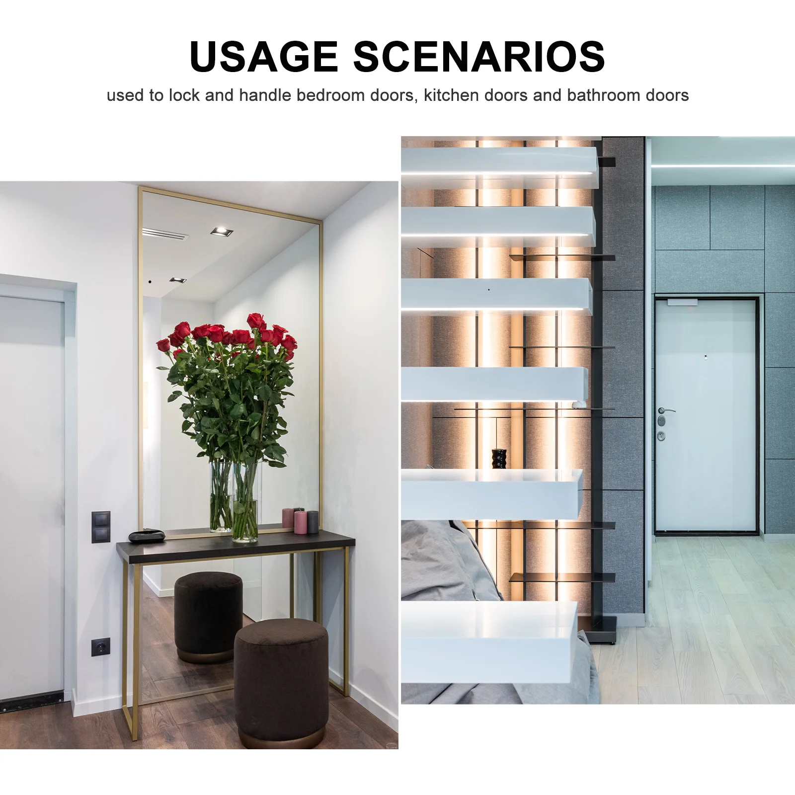 

High Class Spherical Lock Knob Home Door Entry Durable Practical Simple Structure Design for Living Room Study Bedroom