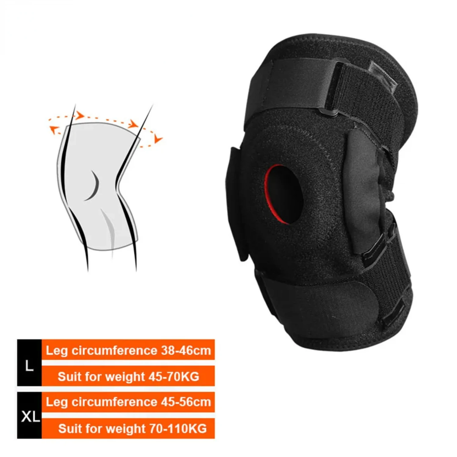 

Orthopedic Knee Pad Knee Brace Support Joint Pain Patella Protector Sport Kneepad Guard Meniscus Ligament 1pc