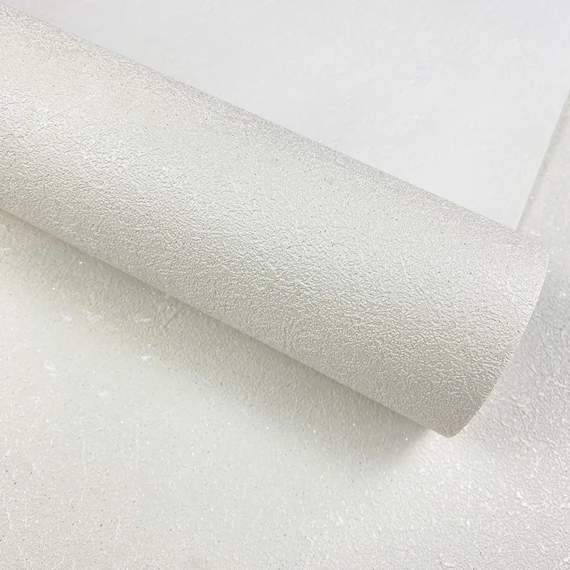 

Современные простые обои с узором из диатомовой грязи, однотонные обои для спальни, гостиной, толстые водонепроницаемые обои из ПВХ