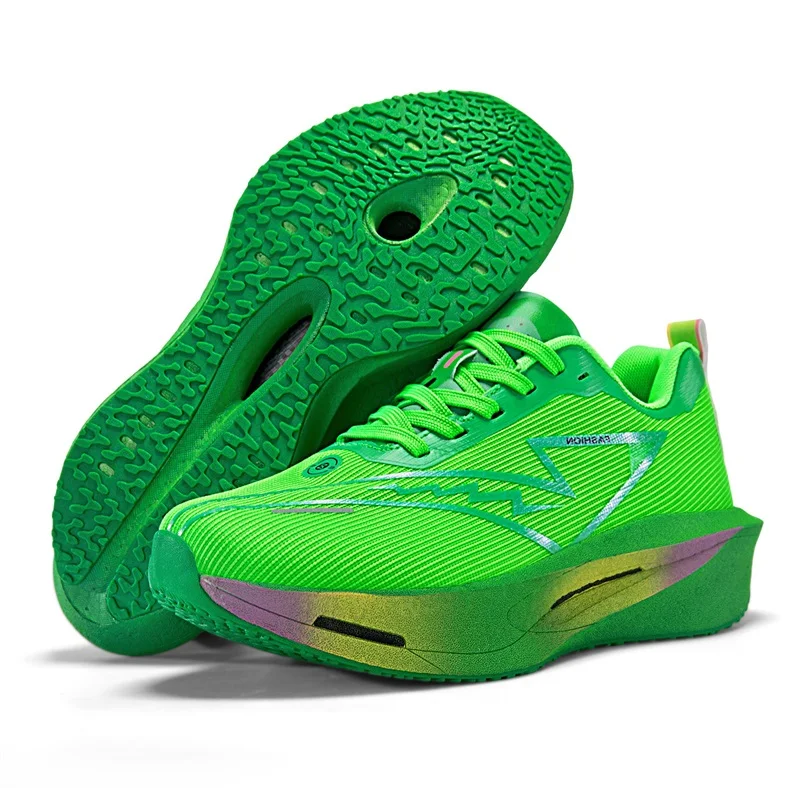 Men Women Running Shoes Marathon Air Cushion Breathable Lightweight Comfortable Sports Outdoor Athletic Casual Sneakers Jogging