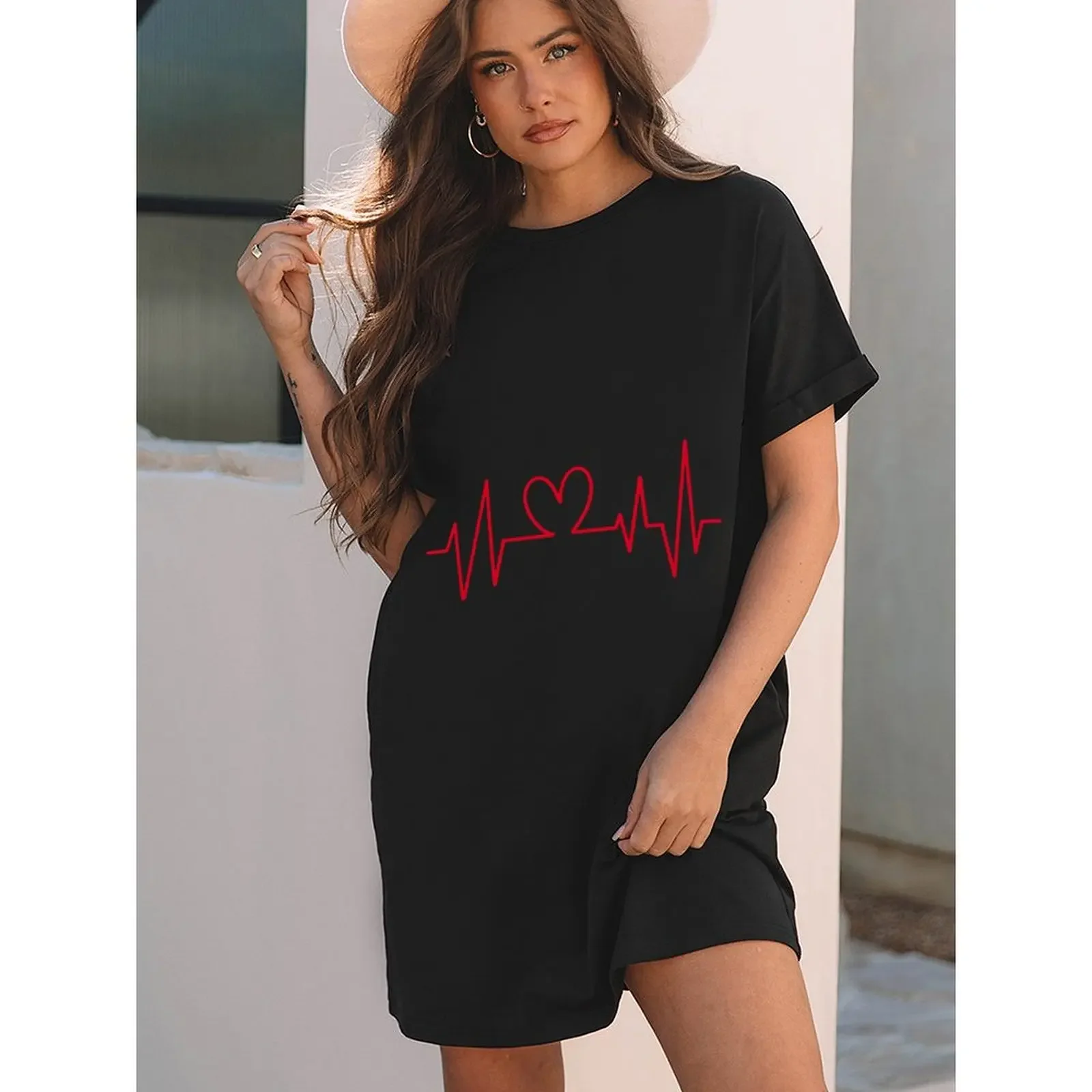 

Women Summer Short Sleeve T Shirts Oversized Fashion Printing Casual Tee For Women Tops Y2k Harajuku Streetwear Women's Clothing