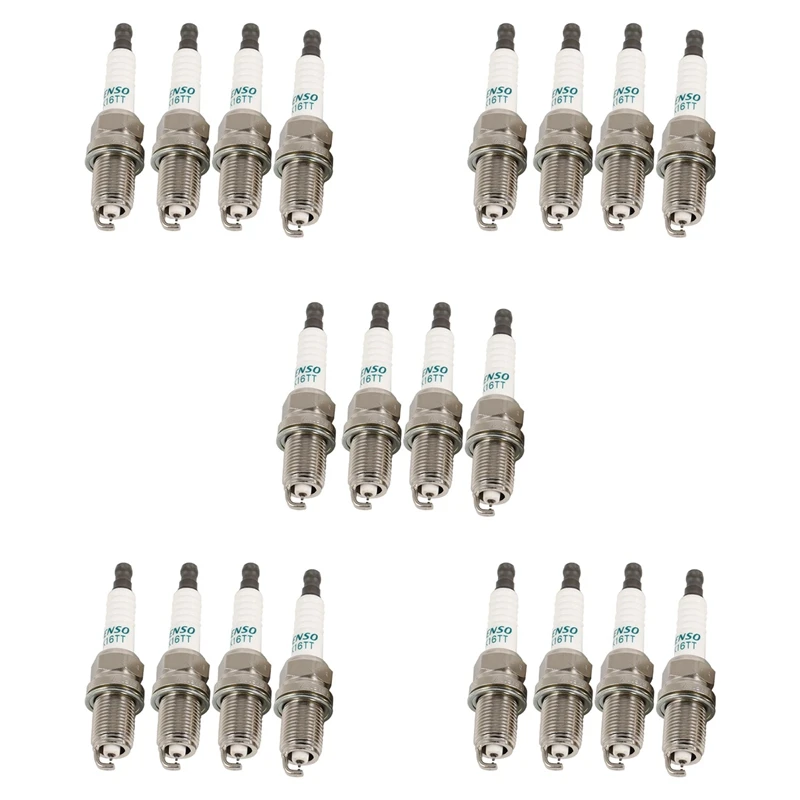 20Pcs Car Spark Plug For Ford Toyota Mazda Honda Acura IK16TT-4701