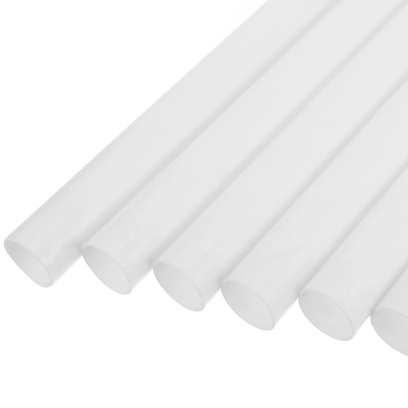 

6Pcs Decorative Painting Tube PVC Artwork Storage Cylinder Lightweight Portable Protector for Oil Watercolor Paintings Poster