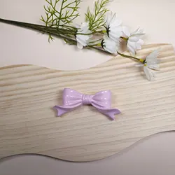 Pink Bowknot Wooden Cabinet Handles Single Hole Creative Drawer Knobs Home Decor Cupboard Wardrobe Pulls for Children's Room