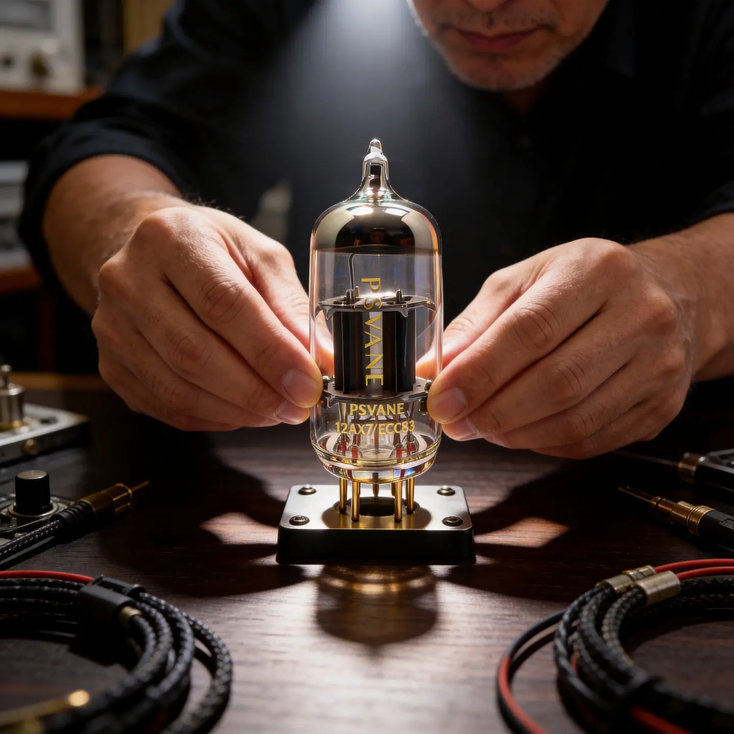 PSVANE UK Series 12AX7/ECC83 Electronic Tube PSVANE UK Craft Heritage Antique Tube Amplifier Audio view 4