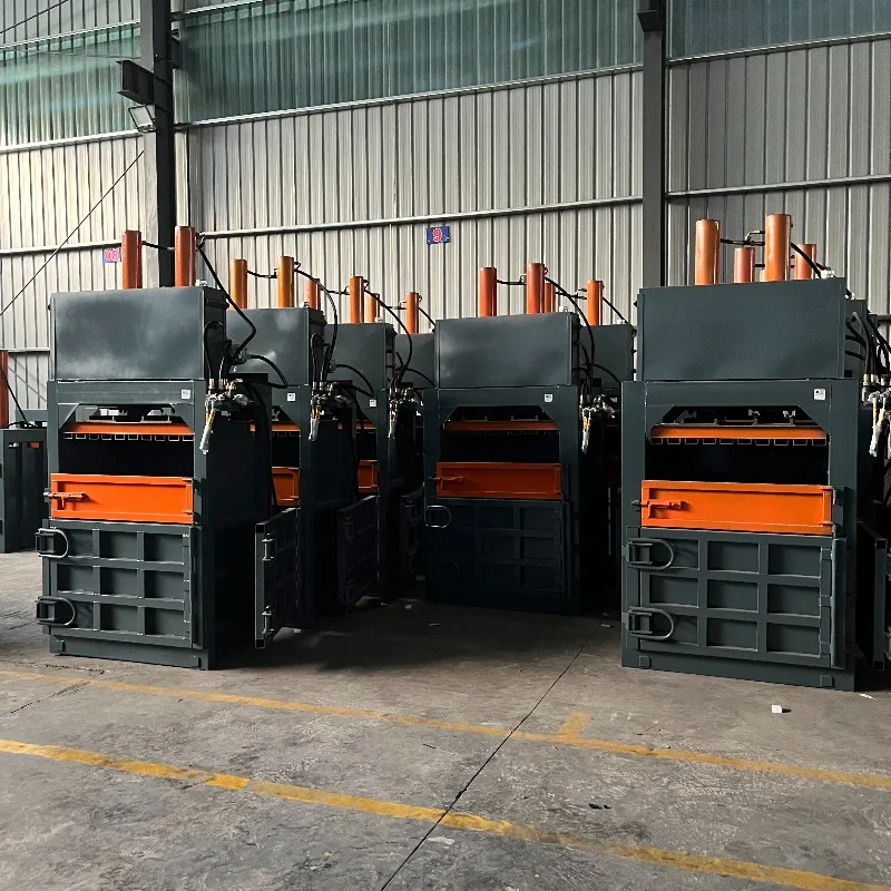 Customized Semi Automatic Mini Hand Operate 10t 40t Vertical Hydraulic Square Tobacco Leaf Cotton Compression Baler Manufacturer