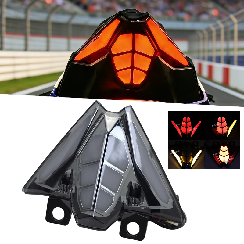 For KAWASAKI Ninja 500 SE LED Rear Tail Light EX500 Z500 Z 500 2024 2025 Turn Signals Integrated LED Light