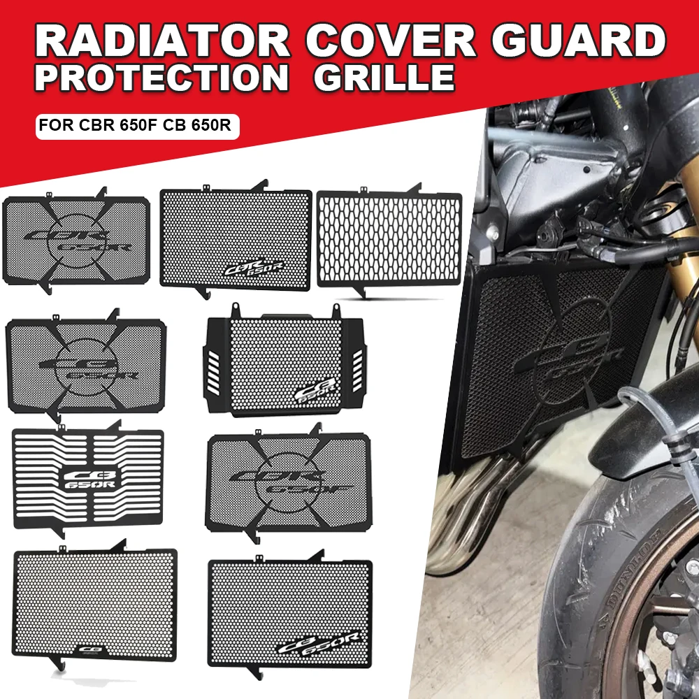 

CBR 650F CB 650R Radiator Guard Grille Protection Cover Protector Mesh For HONDA CB650R CBR650R CBR650F CB650F 2019-2025 2024