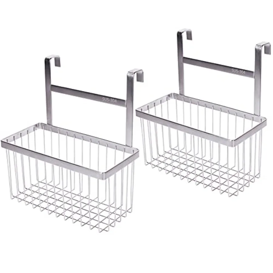 

Over The Bathroom Shower Door Caddy Hanging Storage Organizer Baskets Bathroom Over the Door Shower Caddy for Shampoo Condition