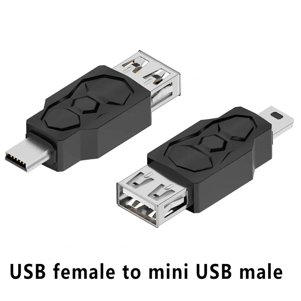 Fast Charging Usb Adapter High-speed Micro to Mini Usb Adapter for Simple Plug Play Transmission Male to Female 2.0a for Usb