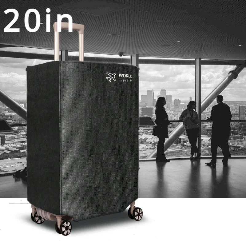 1PC Vlies Gepäck Abdeckung Staubdicht Trolley Koffer Tragen-beständig Roll Anti-scratch Gepäck Schutz Abdeckung
