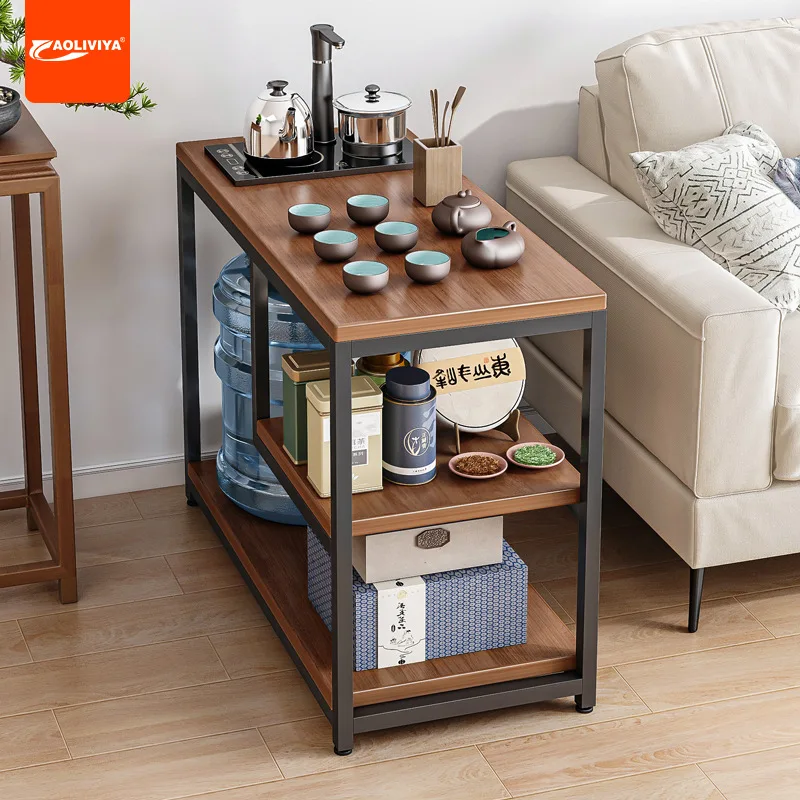 Aoliviya Sofa Side Table Side Cabinet Living Room Home Simple Modern Small Apartment Coffee Table Tea Balcony Li