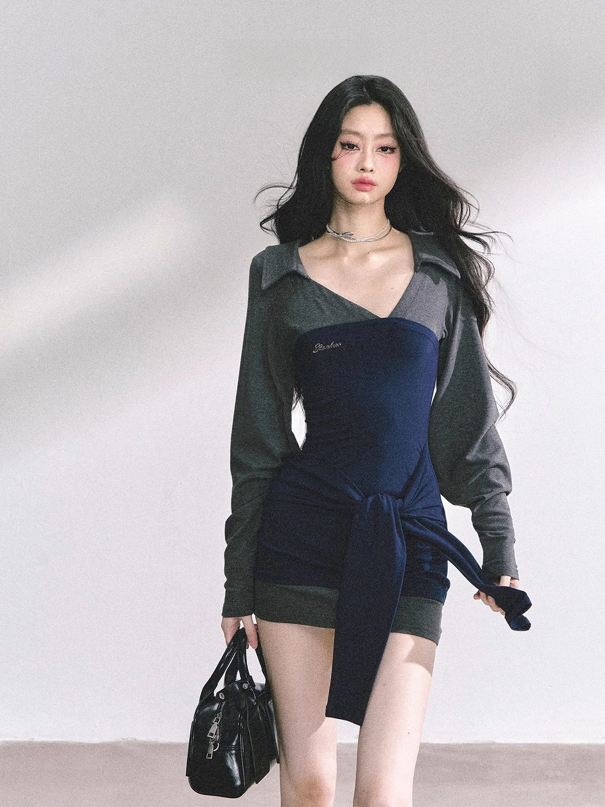 Aomalm Long Sve V-N…