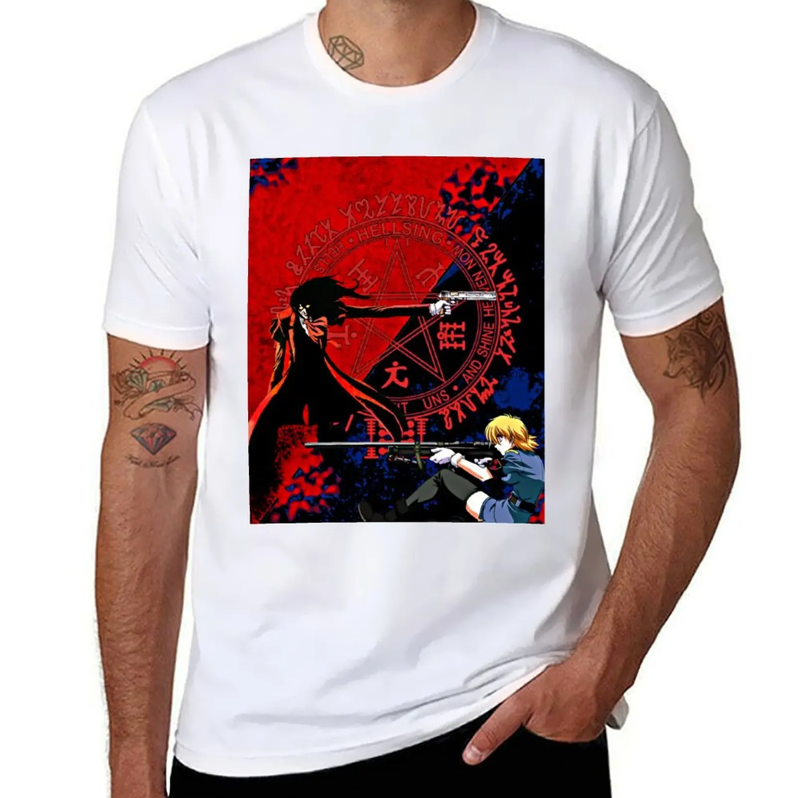 

Hellsing T-Shirt man tshirt man t shirts cotton T-Shirt