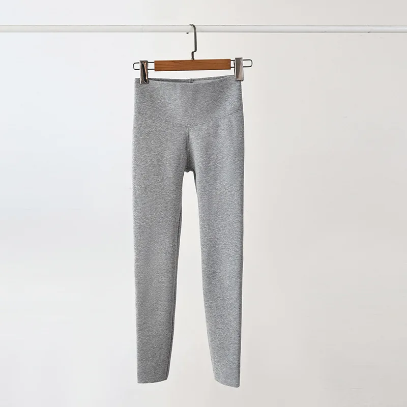 High Waist ey Yoga Pants Women's Autumn New Sle Slimming  Pants Long Trousers Comfortable Cotton Stretch Fabric