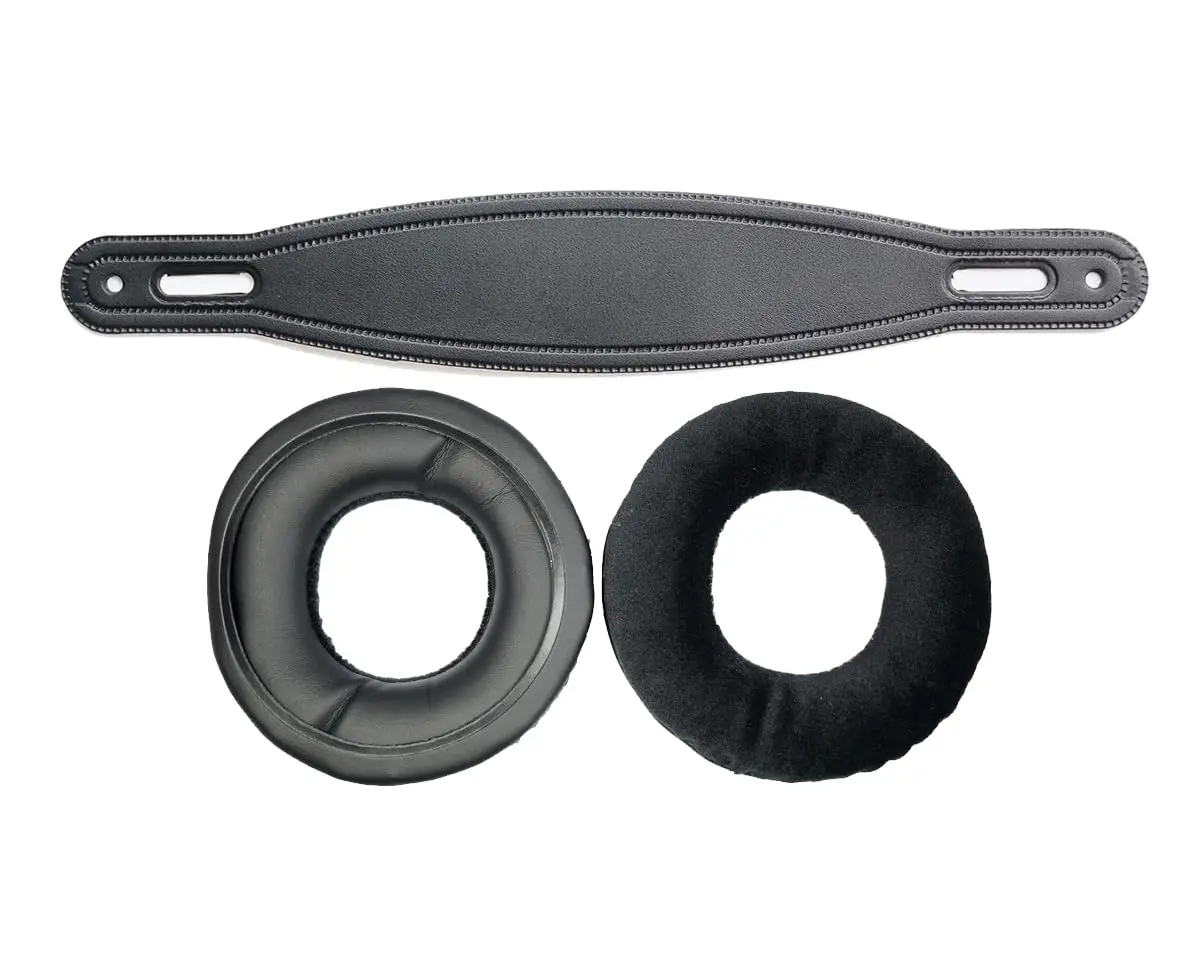 V-MOTA Ear Pads + Headpad Compatible with Monoprice - 116150 Modern Retro Studio Over Ear Headphones (1 Set)