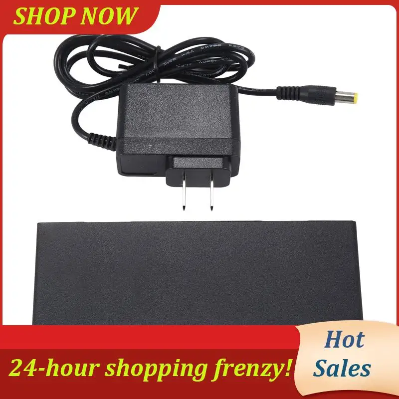 AB31-8 Port Gigabit Ethernet Switch None POE Network Switch Plug & Play Desktop Mount Improve Network Performance US Plug